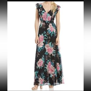 COPY - Sundresses Eliza J Floral Pleated Maxi Dress !